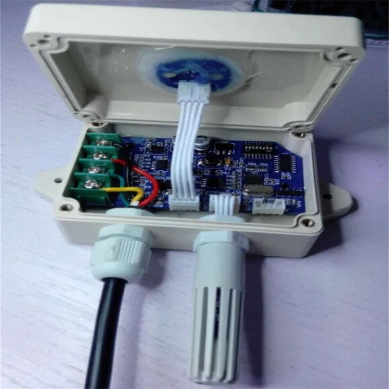 Light Temperature And Humidity Transmitter Sensor Wet Collector for Environmental Monitoring