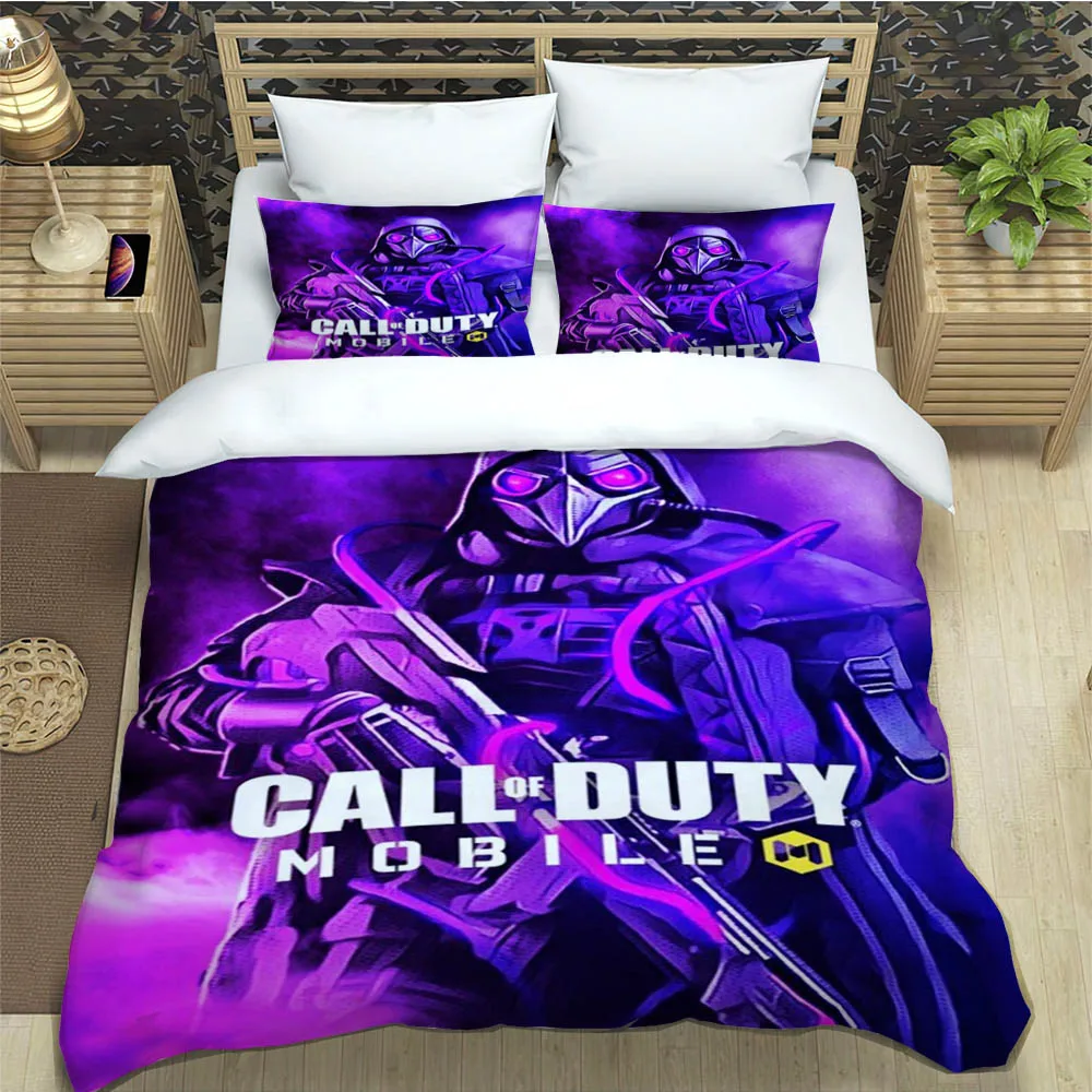 Imagem -04 - Código do Jogo Call of Duty Conjuntos de Cama Requintado Cama Suprimentos Capa de Edredão Consolador de Luxo Presente de Aniversário