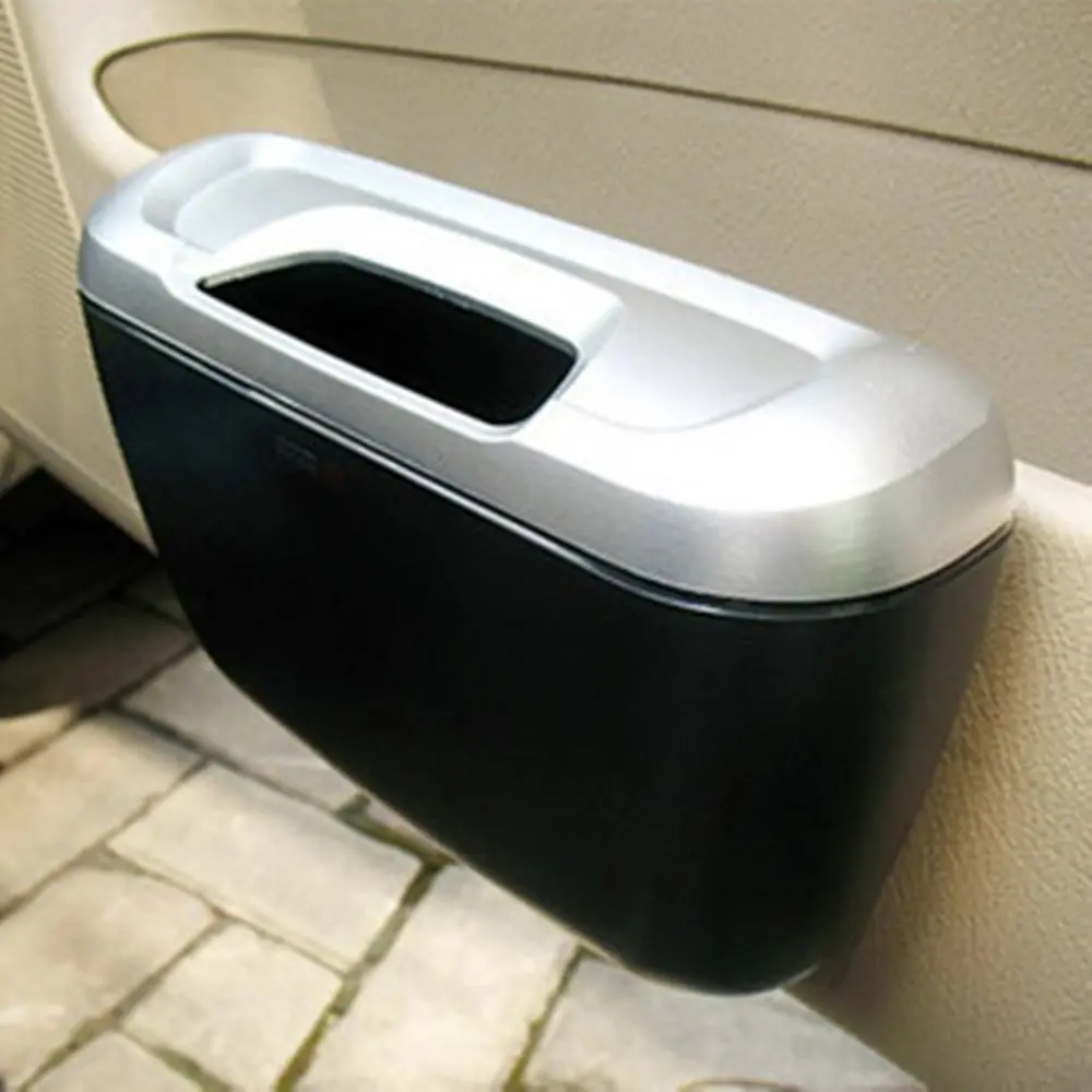 

Auto Vehicle Garbage Stowing Tidying Rubbish Can Dust Case Holder Box Interior Accessories