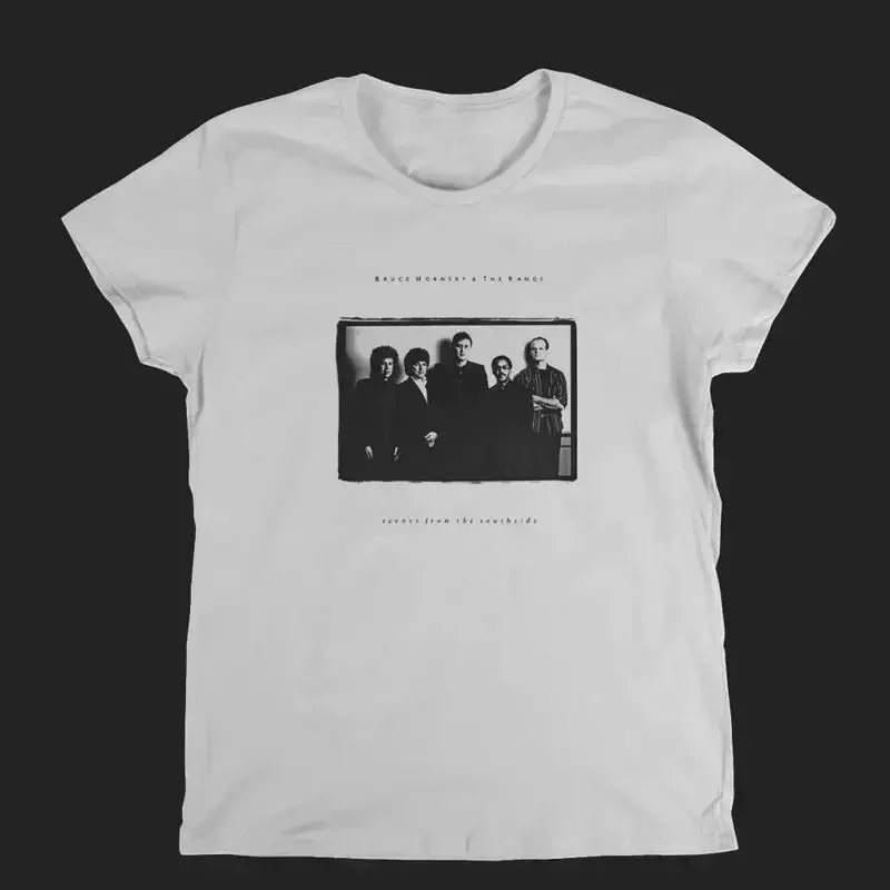 Bruce Hornsby And Music Star Heavy Cotton White All Size T Shirt