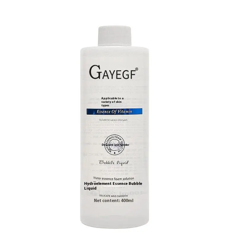 400 ml Magic Foam Oxygen Small Bubble Solution SPA Salon Essence Spezialserum für die Gesichtspflege Tiefenreinigung und feuchtigkeitsspendend