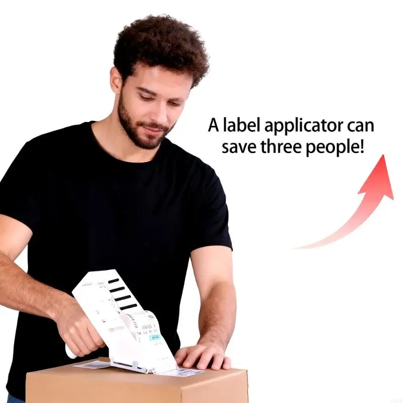 

High Capacity Label Applicator Holds 400 Standard Labels Minimizing Frequent Reload Needs