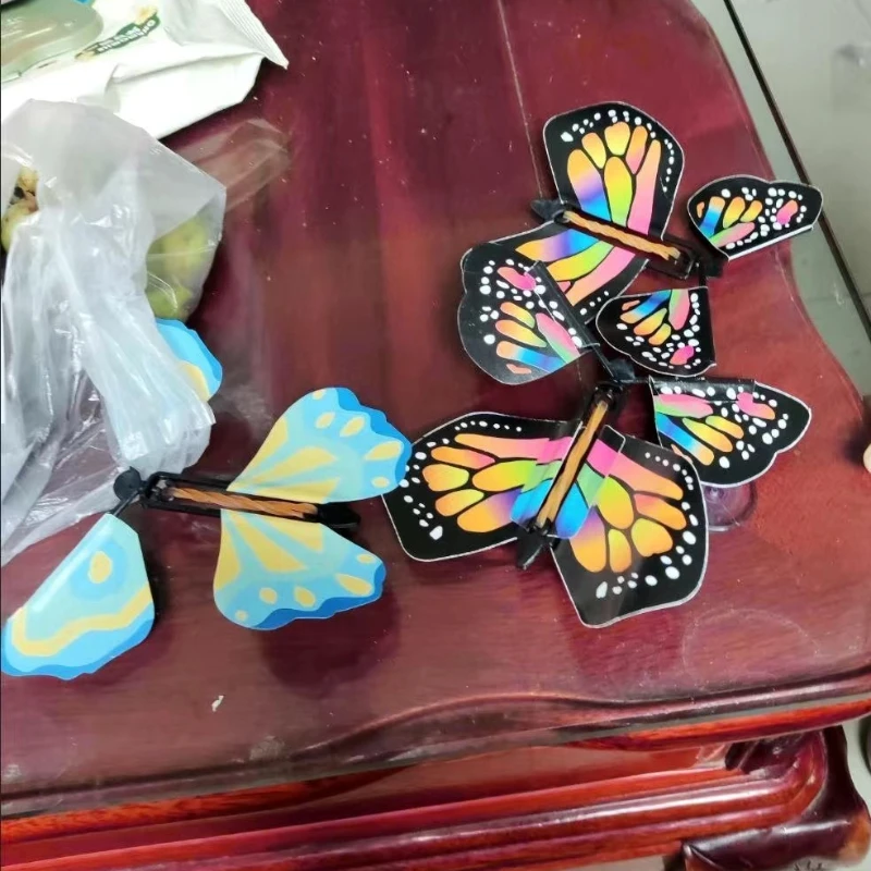 Window Glass Sticker Butterfly Window Decor Home Decoration Simulation Painting Birds Hummingbird Dragonfly Static Film