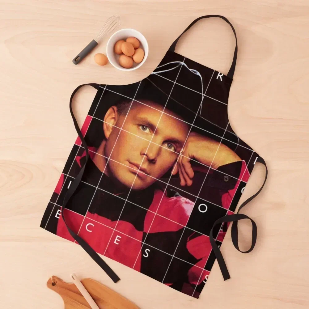 Garth Brooks In pieces Apron manicurist kitchen utensil Men's Kitchen Apron