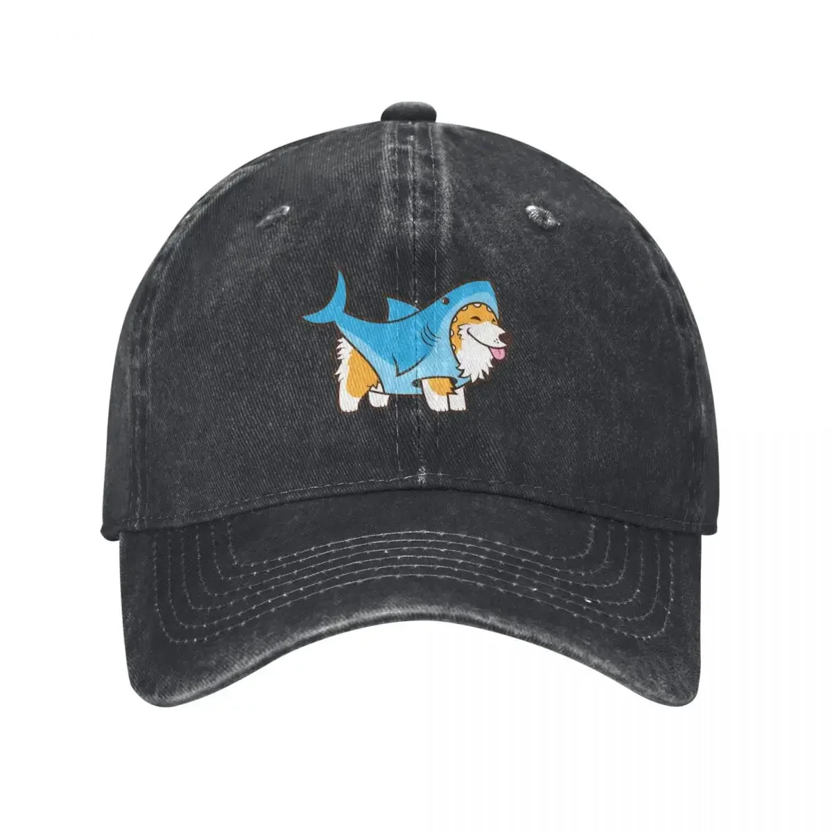 

Corgi In a Shark Suit Baseball Cap cute Visor Sports Cap Kids Hat Women's 2024 Men's