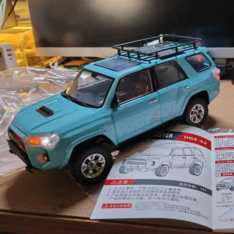 

Модель электрическая Hg 4runner 1:18 с пультом дистанционного управления, 2,4 ГГц