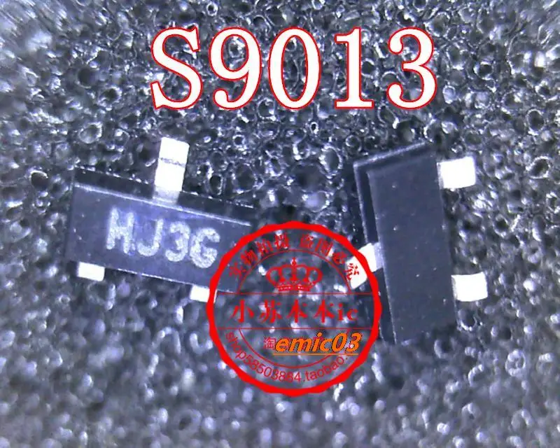 10pieces  S9013 HJ3G  SOT-23   