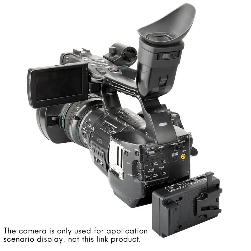 #91E Energy storage replenisher,V-Mount Battery Board to BP-U BP-U90 BP-U96 for Sony PMW EXPXW Camera (Black)