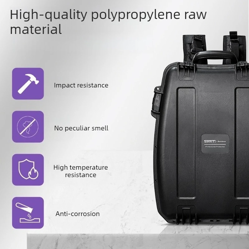 Portable Equipment Storage Box Outdoor Instrument Protection Trolley Case Multifunctional Tool Backpack Large Capacity Tool Case