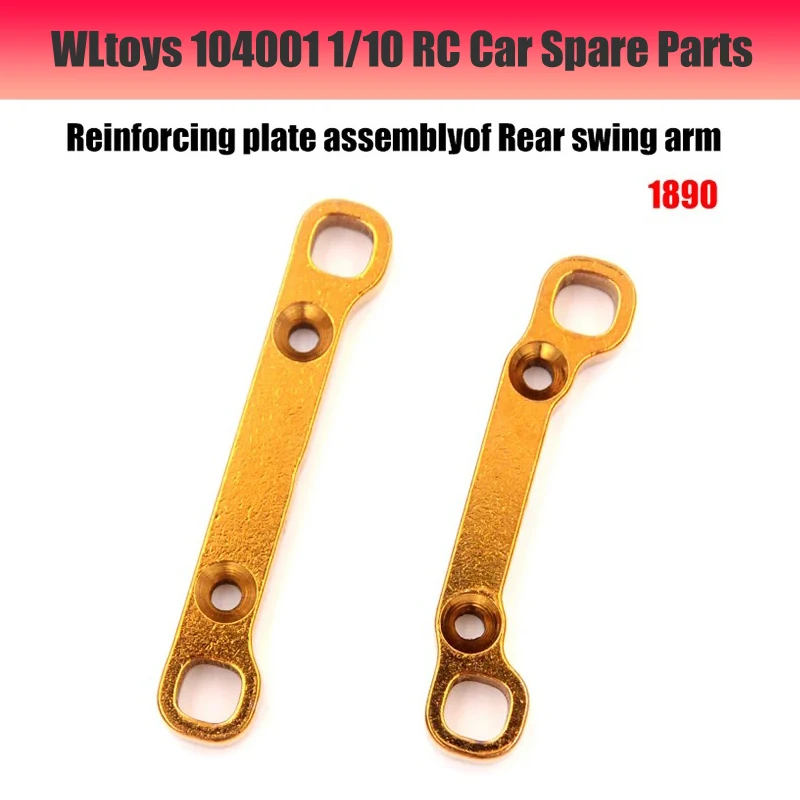 WLtoys 104001 1/10 RC Car Spare Parts Set Swing Arm Axis Motor Heat Sink Steering Rod Reduction Gear Seat Flange Shaft Sleeve