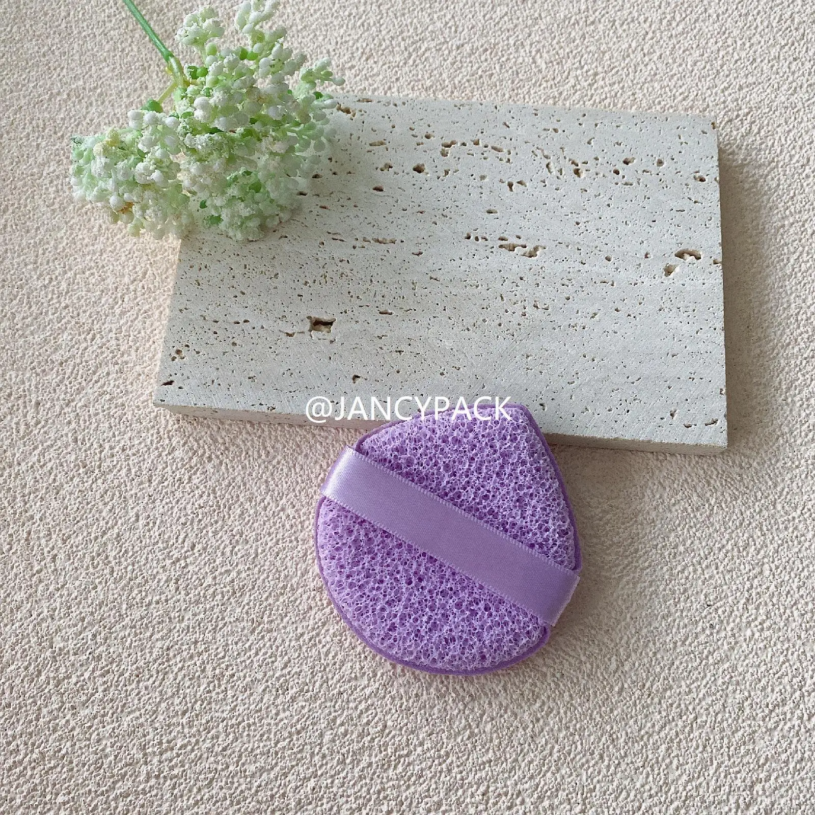 10 SZT. Trójkątnych/Grotówkowych Gąbek Konjac do Mycia Twarzy, Miękkie Gąbki do Demakijażu, Gąbki do Oczyszczania Twarzy, Podkładki do Mycia Twarzy