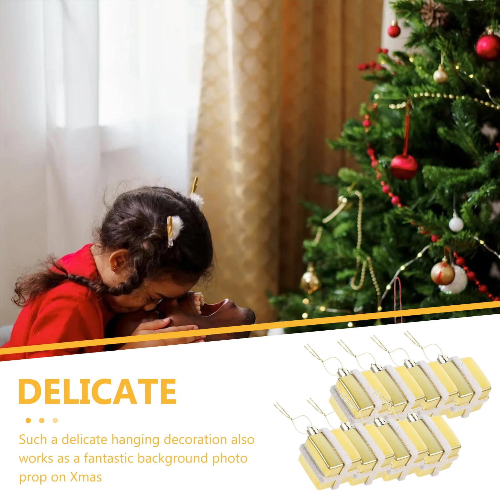 

Christmas Decorations Tree Pendant Small Presents Ornament Hanging Ornaments for