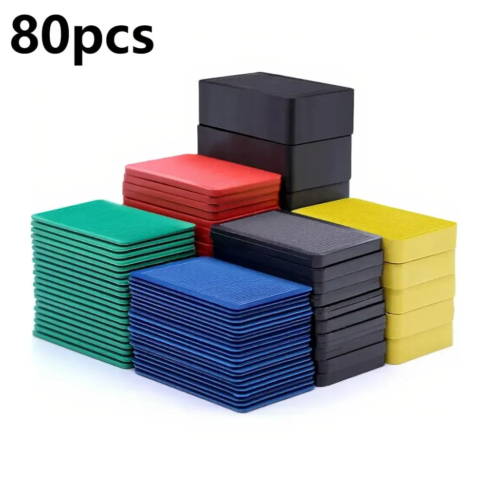 Installation Wedges Door Shims For Window Installation Blue, Green, Red, Black, Yellow PP Shims For Adjustments