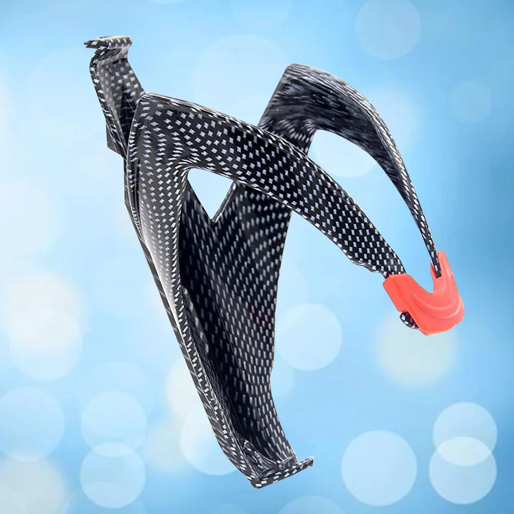 

Lightweight Bike Water Bottle Holder Eco-Friendly Carbon Fiber Cycle Bottle Cage for Mountain Road Vehicles Folding
