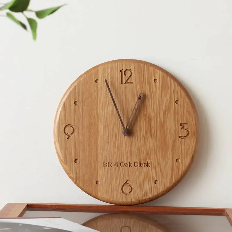 Vintage Kitchen Wooden Wall Clock Youth Roo Timber Interior Design Wall Clock Room Decoration Retro Wanduhr Home Decor Items