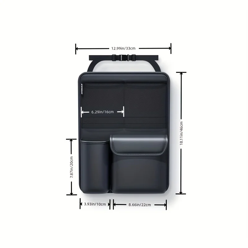 Car Trunk Hanging Bag Foldable Car Seat Back Tools Storage Organizer MPV Suv Sedan Rear Seat Washing Firefighter Shoes Pocket