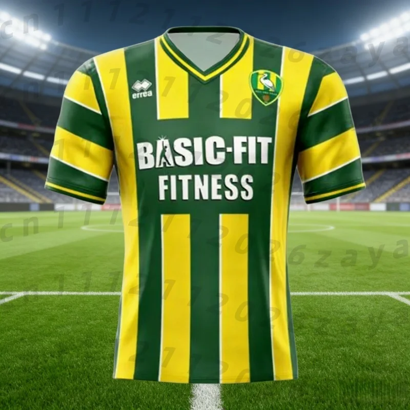 2026 Bestseller Ado Den Haag Fußballtrikot Sommer Atmungsaktives Schnelltrocknendes Trainingsshirt Bequemes Sport-Eltern-Kind-Outfit – Detail 2