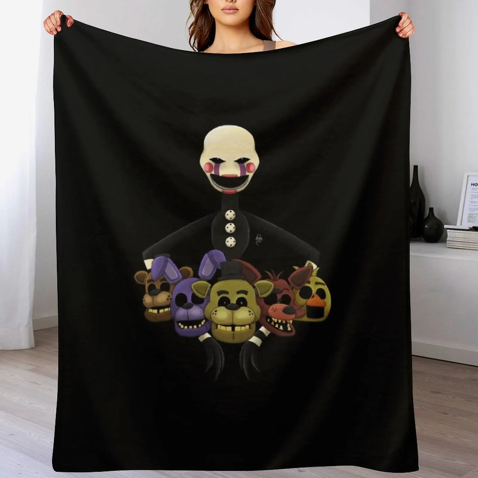 Save Them - Puppet Throw Blanket