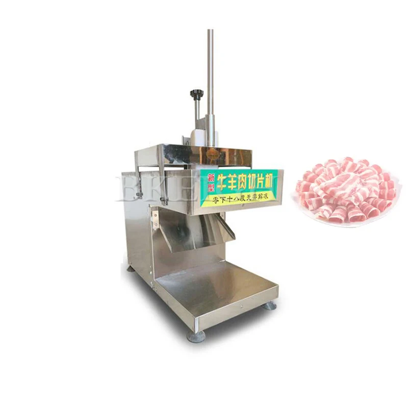 

Fully Automatic Beef And Mutton Slicer Desktop Hot Pot Frozen Meat Cutting Machine