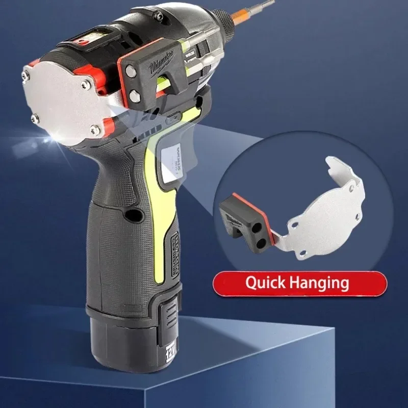 Elektrische boor Organiseer snel ophangen voor WORX WU132 Schroevendraaier Machine Riemhaak Elektrisch gereedschap Luchtwerk Draagbaar magnetisch
