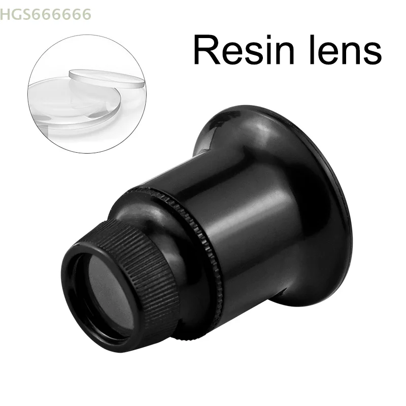 Guarda l'utilità di riparazione della valutazione dei gioielli con ingrandimento 5/10/15/20X, hardware per il servizio dell'orologiaio.