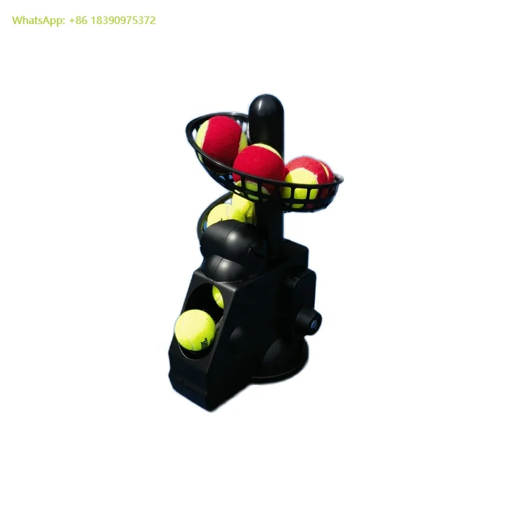 

TenniSmach TS-02 Mini Tennis Ball Throwing Serving Machine Efficient PP ABS Plastic Sports Training Equipment for Tennis Players