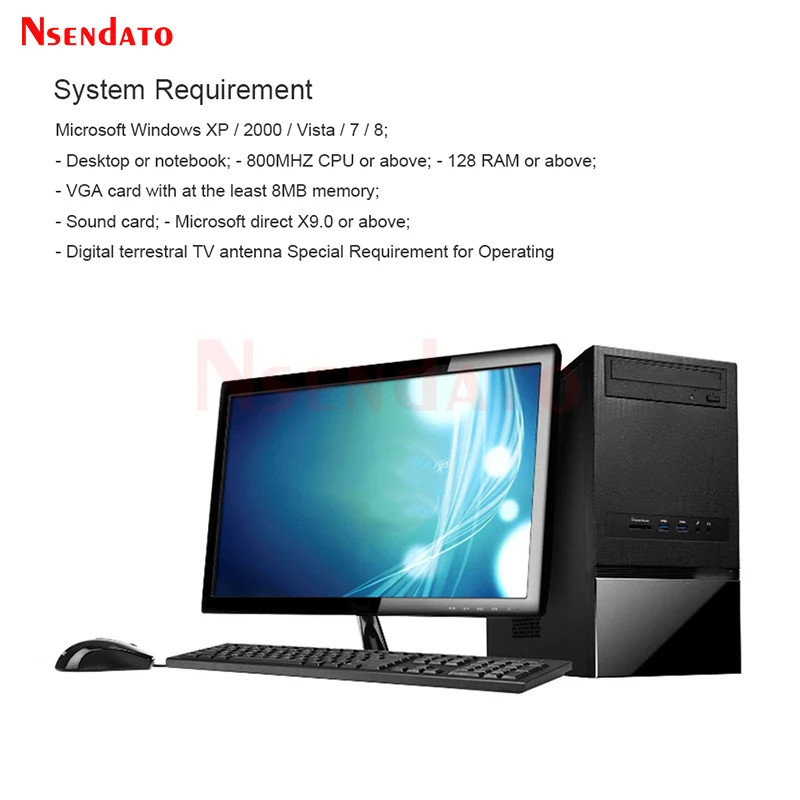 디지털 USB 2.0 USB TV 스틱 동글, FM DAB DVB-T RTL2832U + R860, SDR TV 튜너 수신기, 레코더, 노트북 PC 용 안테나 포함