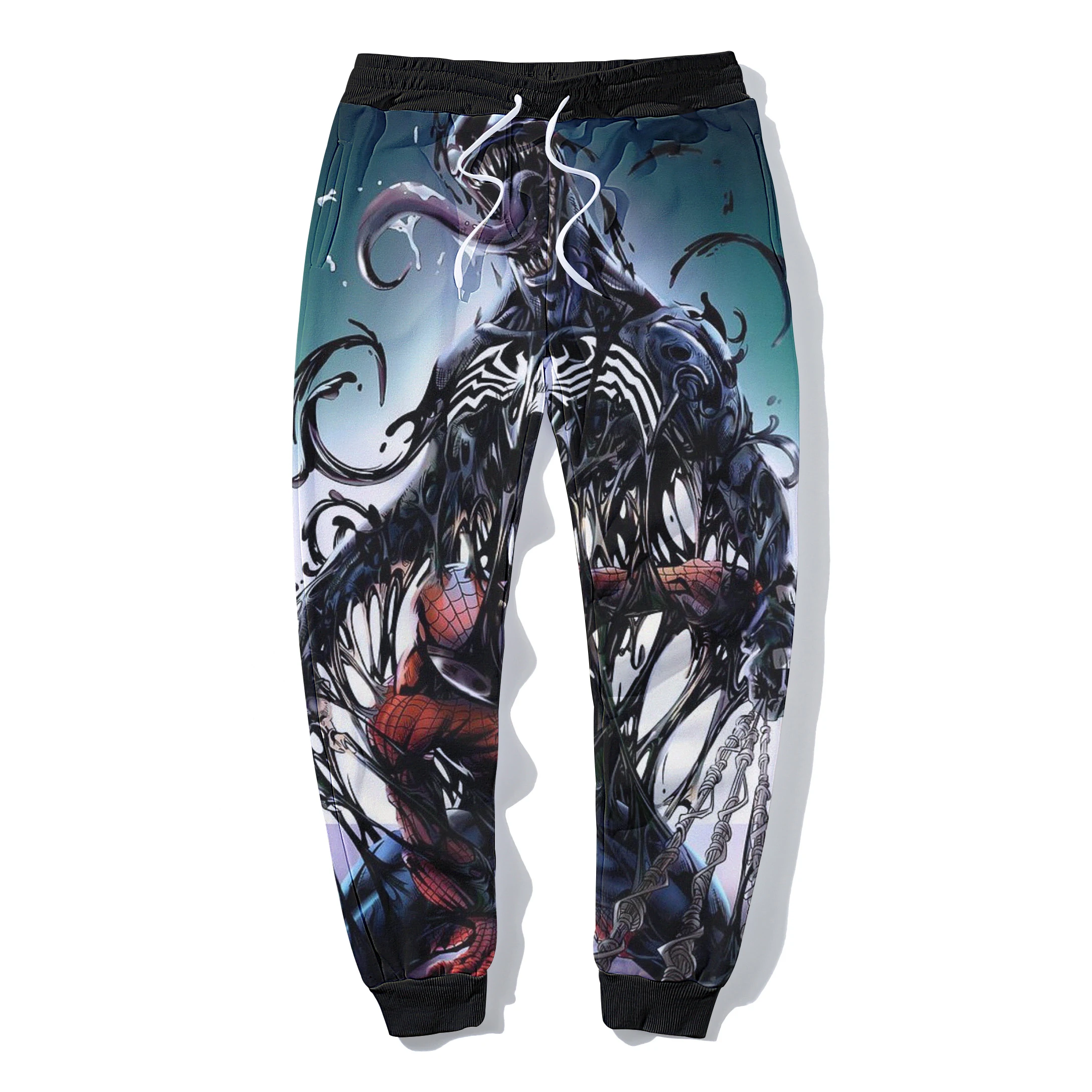 2023 New Men\'s pants Joggers Brand Male Trousers Casual Pants Sweatpants Jogger Printed venom Casual Fitness Workout sweatpants