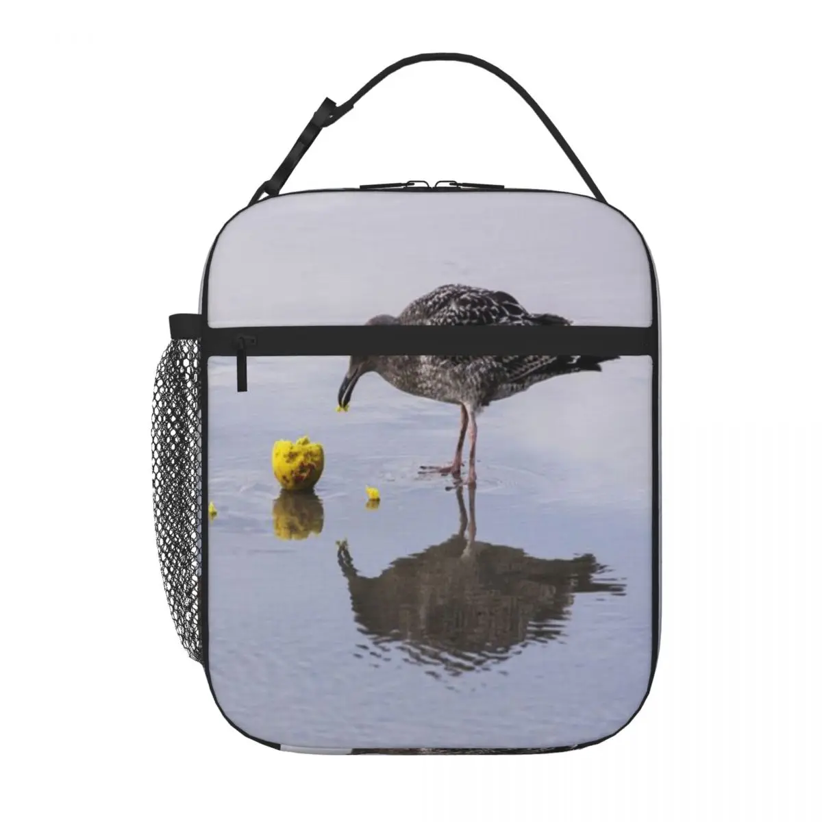 Hot Sale This Is Delicious! Dual Use Large Lunch Bag Overnight Trip Insulated Lunch Pouch