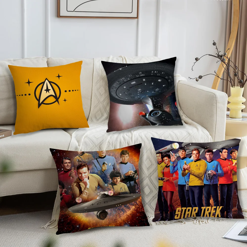 Tv S-Star T-Trek Pillow Case Living Room Sofa Cushion Cover Suitable For Home Bedroom Room Decoration