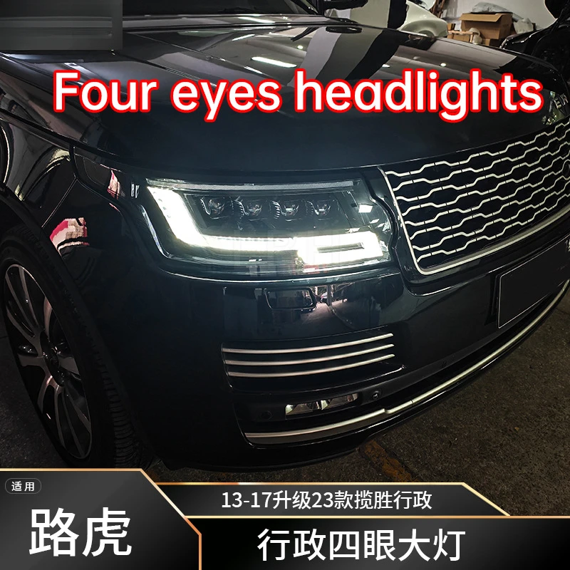 

SAAR Suitable for Land Range Rover Executive 13-17 Upgrade Modification 23 Model LED Headlight Assembly Four-Eye Headl