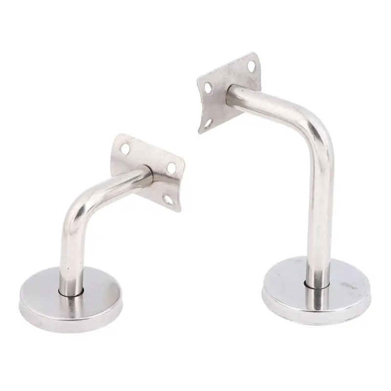 ~Stair Wall Handrail Brackets Stainless Steel Strong Bearing Stair Railing Support Hand Rail Balustrade For Household Hotels