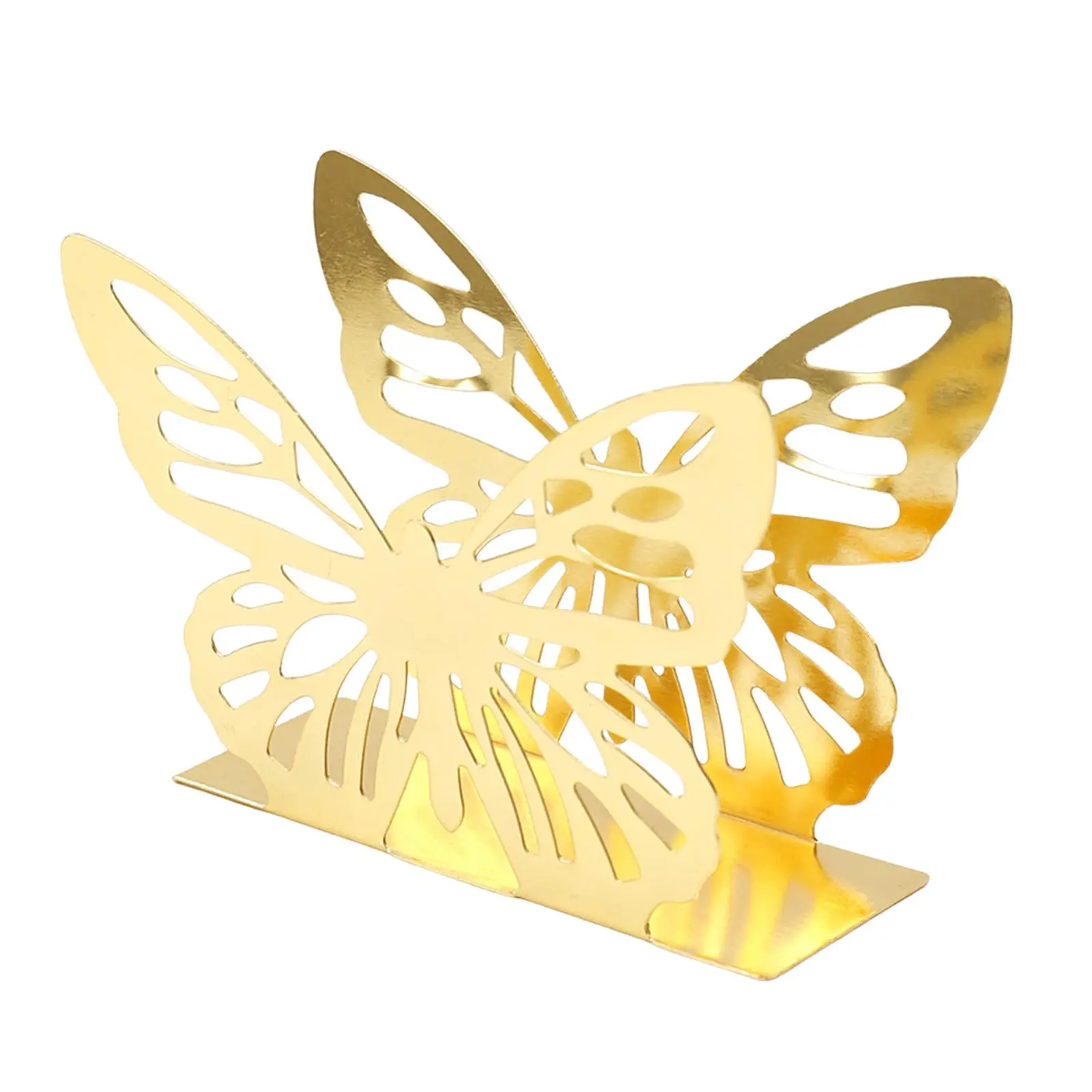 Butterfly Napkin Holder Tissue Stand Versatile Use Rustic Tissue Dispenser for Farmhouse Housewarming Hotel Kitchen Wedding