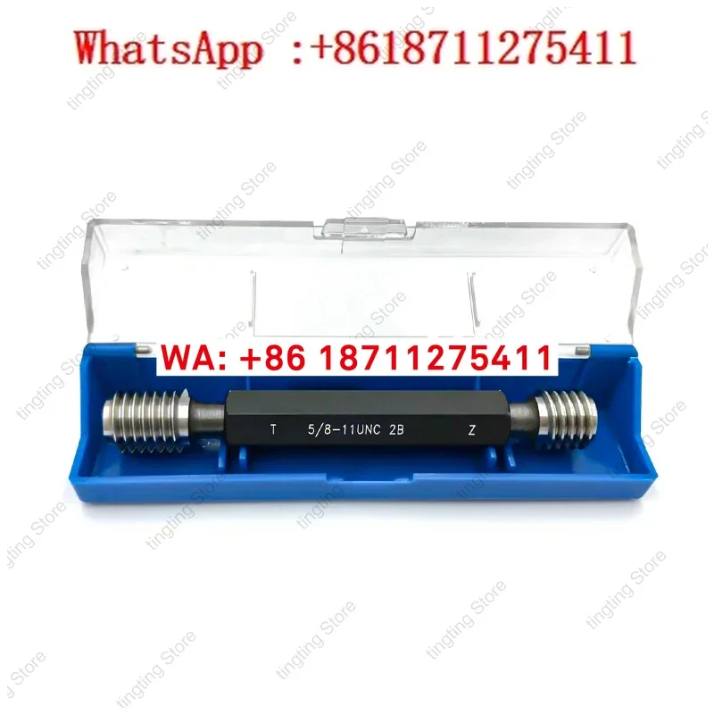 American standard thread plug gauge, American standard thread stop gauge, thread gauge UNC/UNS/UNF 3/8 5/16 1/4