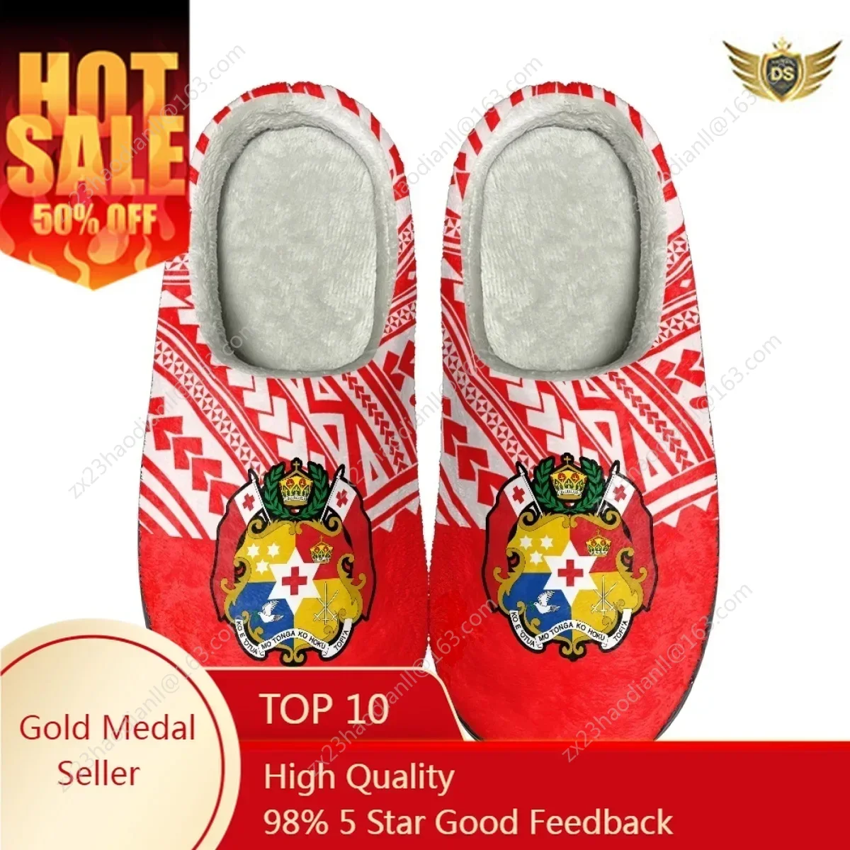 Dominican Republic Flag Printed Women's Cotton Slippers Non-slip Ladies Home Shoes Dropshipping Comfortable Slipper for Female