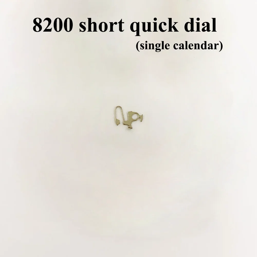 Watch Accessories Single Calendar Double Calendar Short Quick Dial Suitable for 8200 Movement Mechanical Watch Repair Parts