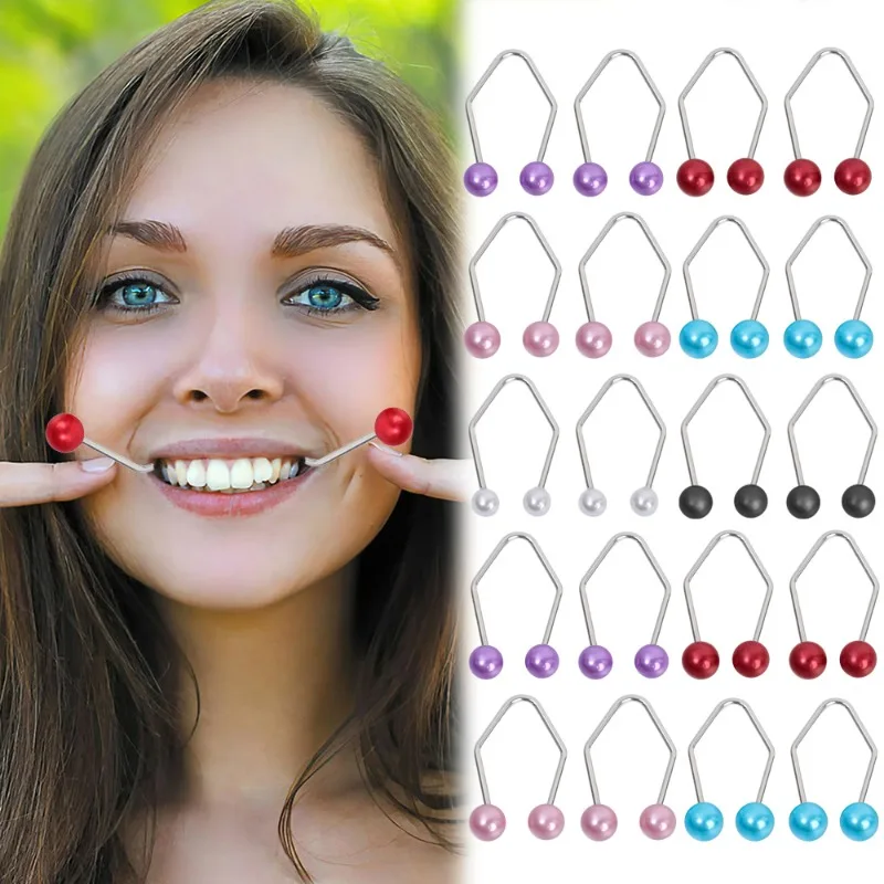 Dimple Trainer Makers for Natural Face Smiling Dimples Easy Wear Smile Dimple Trainers Creative Face Labret Jewelry Accessories