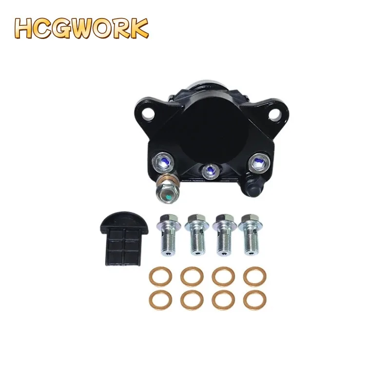 

rear brake caliper ( single swingarm version ) for Zongshen Cyclone RC401 SR400GS-2