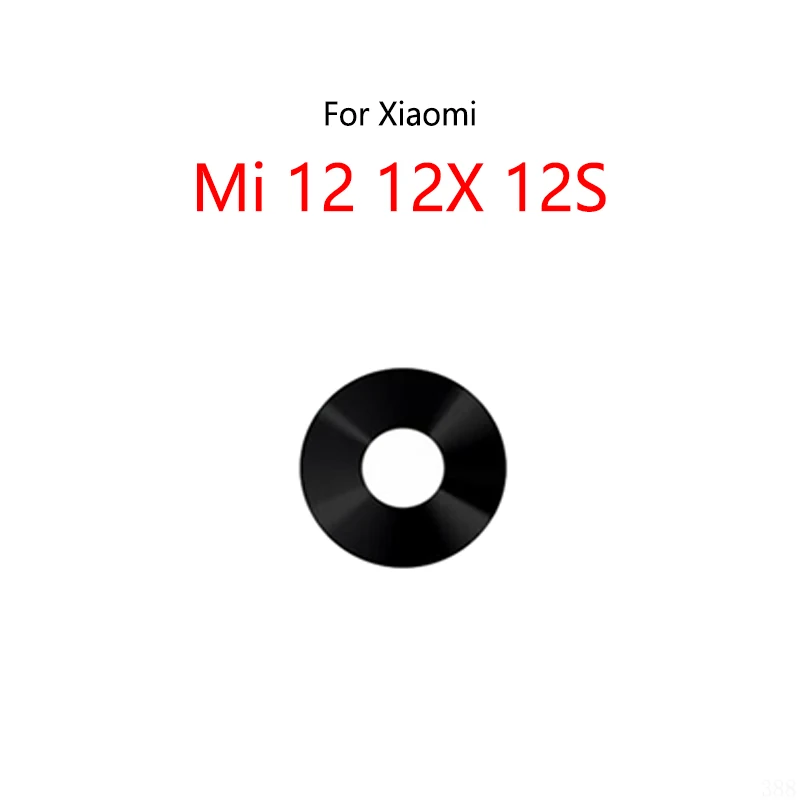 1PCS For Xiaomi Mi 12 12X 12S Back Lens Rear Camera Glass Lens Mirror Frame