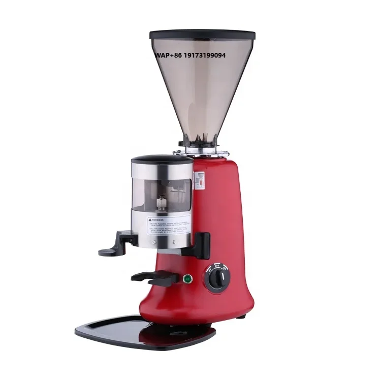 600AB Commercial Electric Coffee Bean Grinder Aluminum Housing for Espresso Mill Industrial Cafe Mill