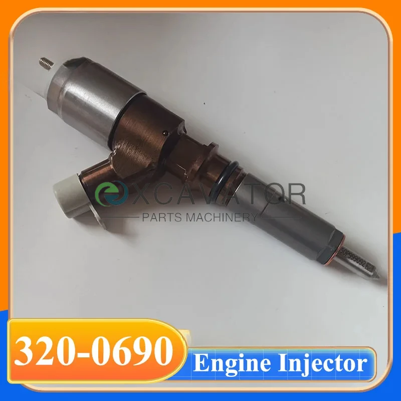 

High Quality Diesel Engine Fuel Injector 320-0690 for Excavator Engine CR Injector Nozzle 3200690 2645A749