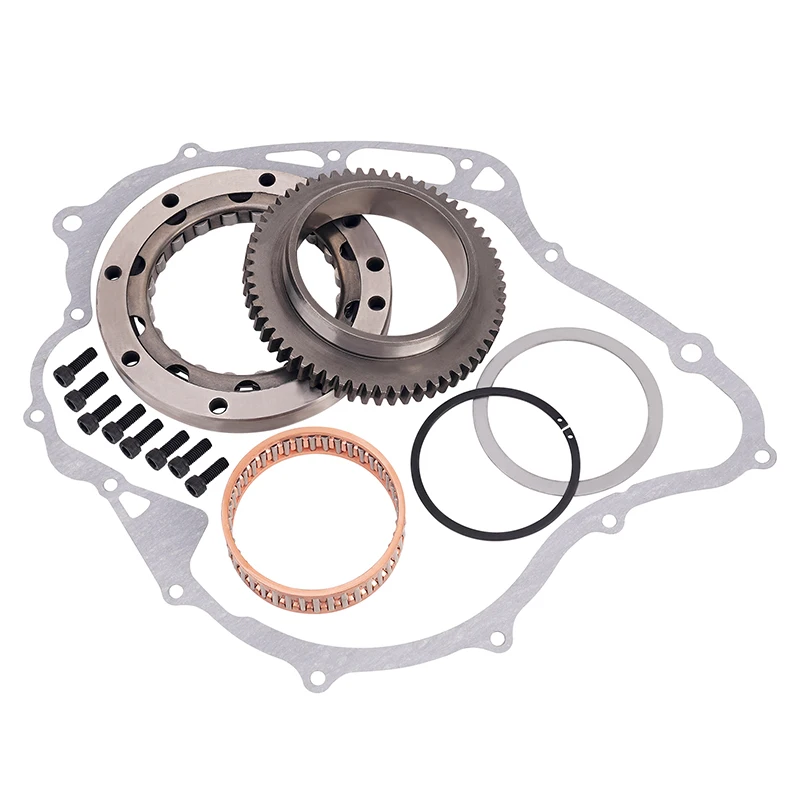 Motorcycle Starter Clutch Gear Assy & Gasket For YAMAHA XVS1100 Drag Star Classic XVS11 V-Star Silverado BT1100 Bulldog XVS 1100