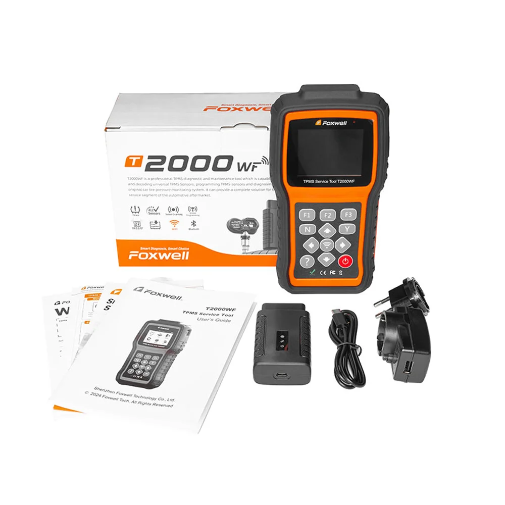 Picture 6: FOXWELL T2000 WF TPMS Diagnostic Tool for Car Tire Pressure Monitor System Programming Diagnosis Sensors Program PK T2000 pro