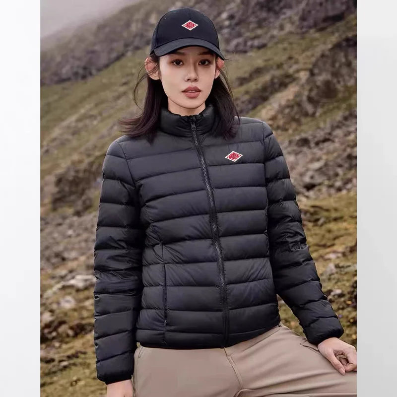 Autumn Winter Exported to Japanese Men Women Long Sleeves Embroidery Logo Zipper Going Out Thin Hooded Jacket Warm And Windproof