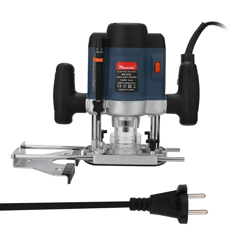 Electric Wood Router Trim Machine Home & Industrial Use Multi-functional Tool For Carpentry Tenoning & Carving