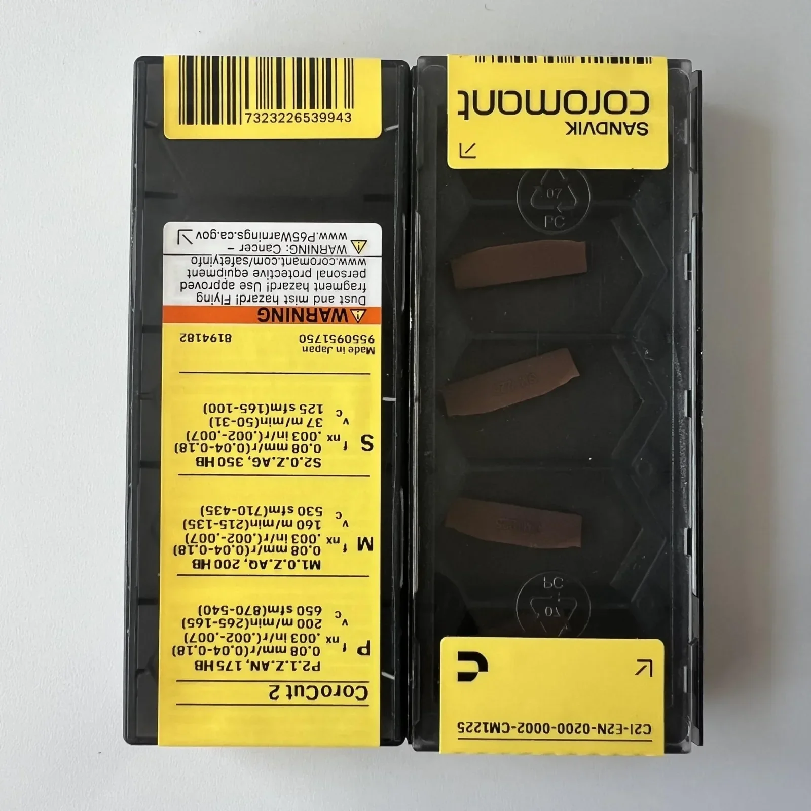 

SANDVIK-Coromant / C2I-E2N-0200-0002-CM 1225 / 5 Pcs