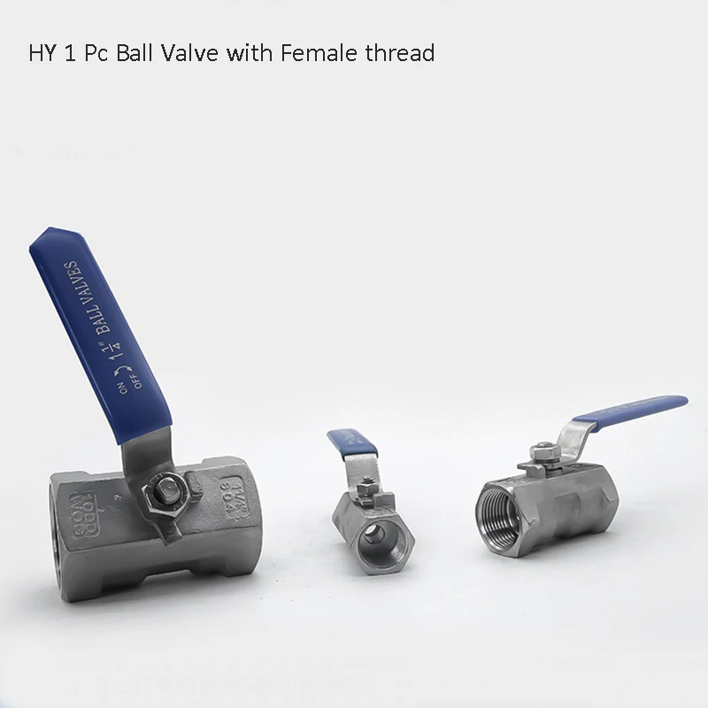 

DN15 Female Thread Ball Valve 1/2inch Soft Sealing PTFE Ball Valve