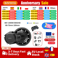 BAFANG 1000W 48V BBSHD Mid Drive Motor Kits Electric Bicycle Motor BBS03 68mm 100mm Ebike Mid Drive motor engine Conversion Kit