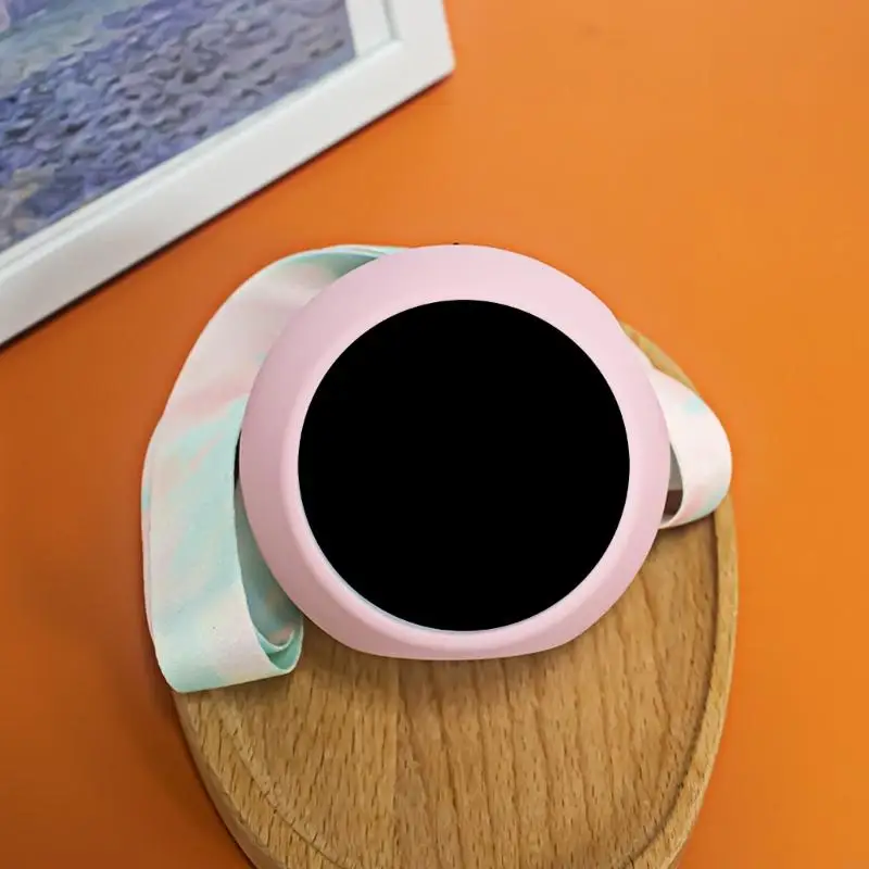 R6FD Bright Color Silicone Protective Case For Interactive Digital Pet With Lanyard