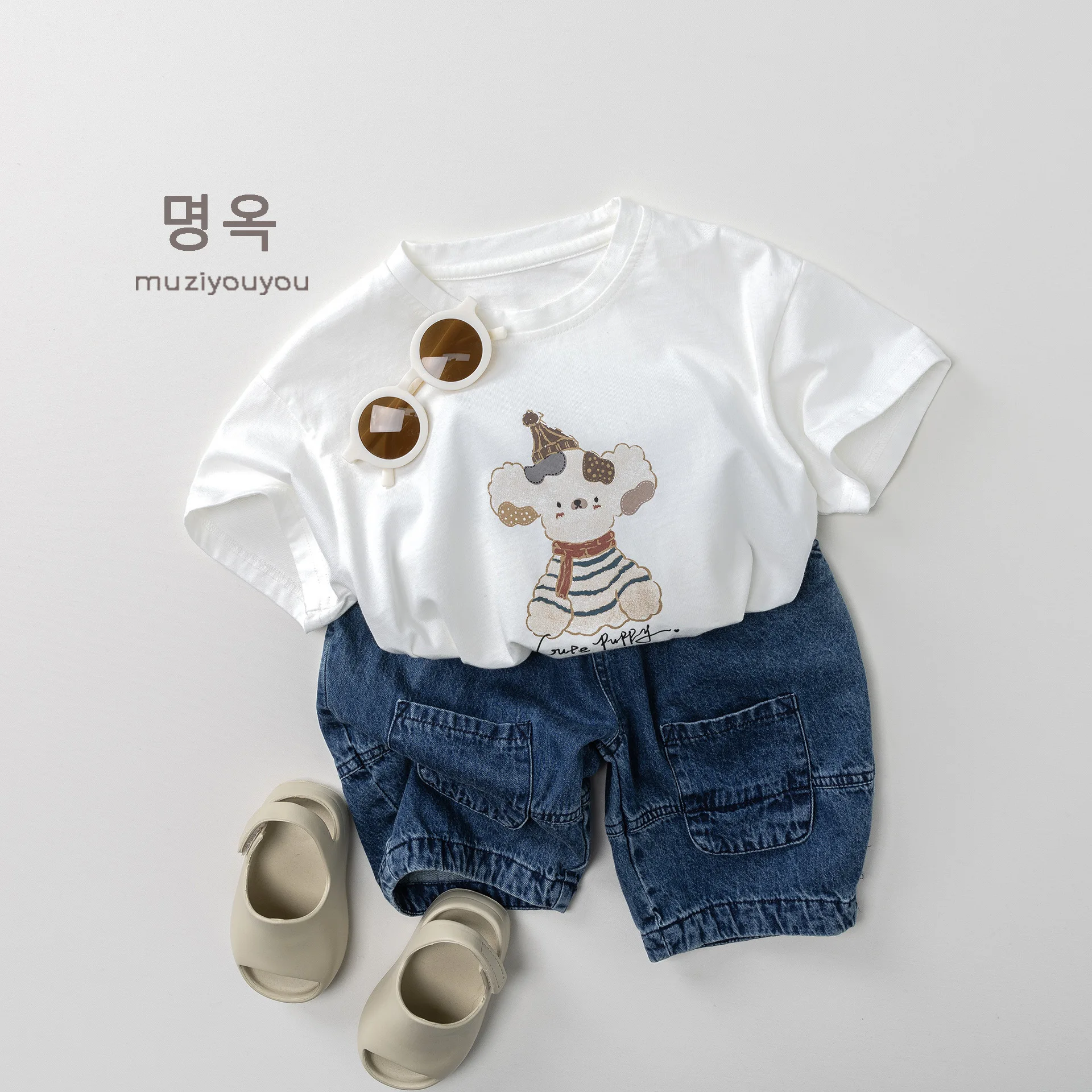 Children Loose Capri Pants 3